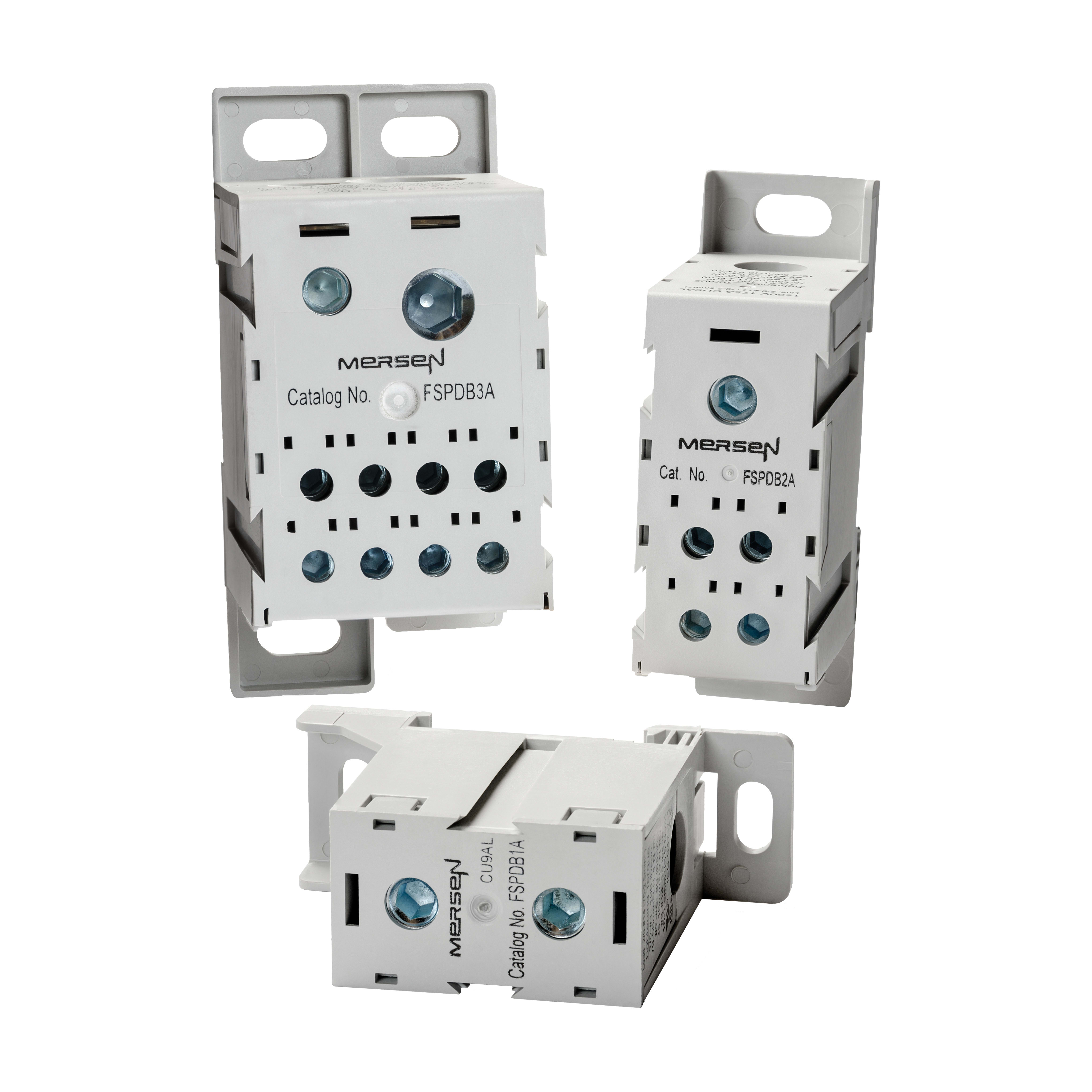 MERSEN - BLOCCO DISTR. FSPDB4C 1000VDC 335A (RAME