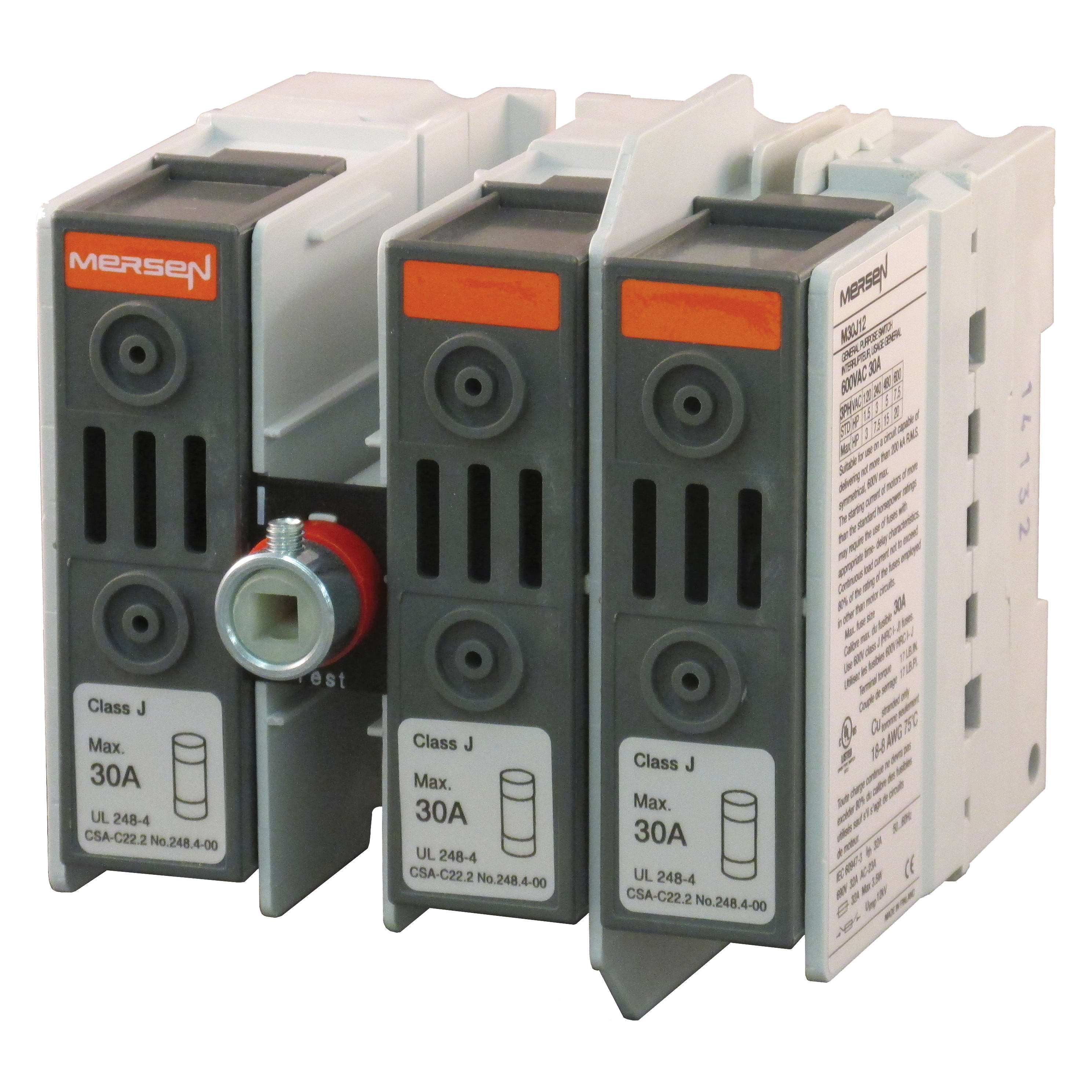 MERSEN - SWITCH.FUS 30A J 1+2 POS.