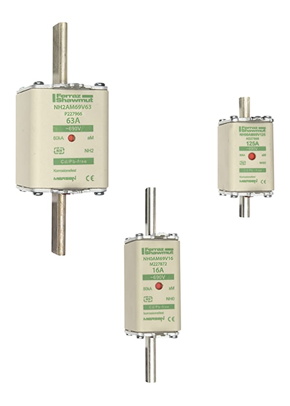 MERSEN - FUS. NH BT TAGLIA 000 - 690VAC AM 35A Y227859