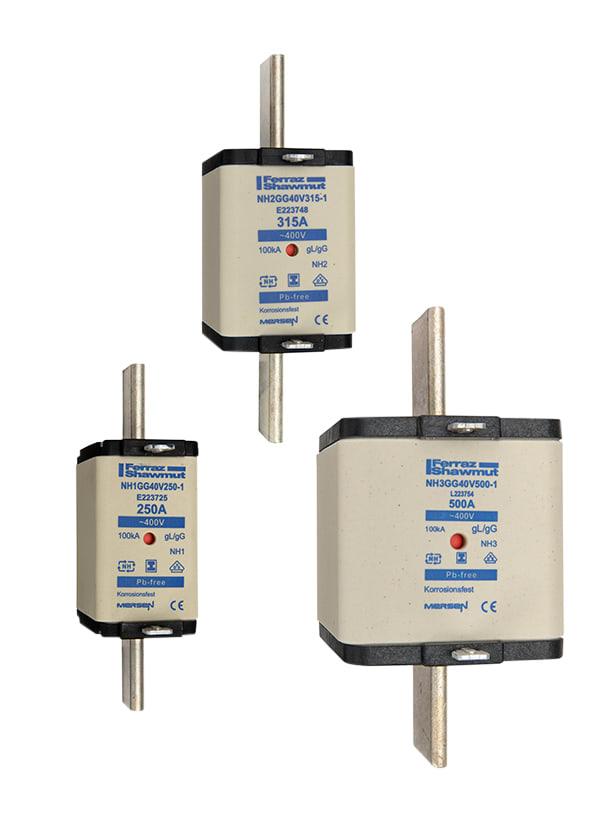 MERSEN - FUS. NH BT TAGLIE 2 - 400VAC SGL GG 50A M227251