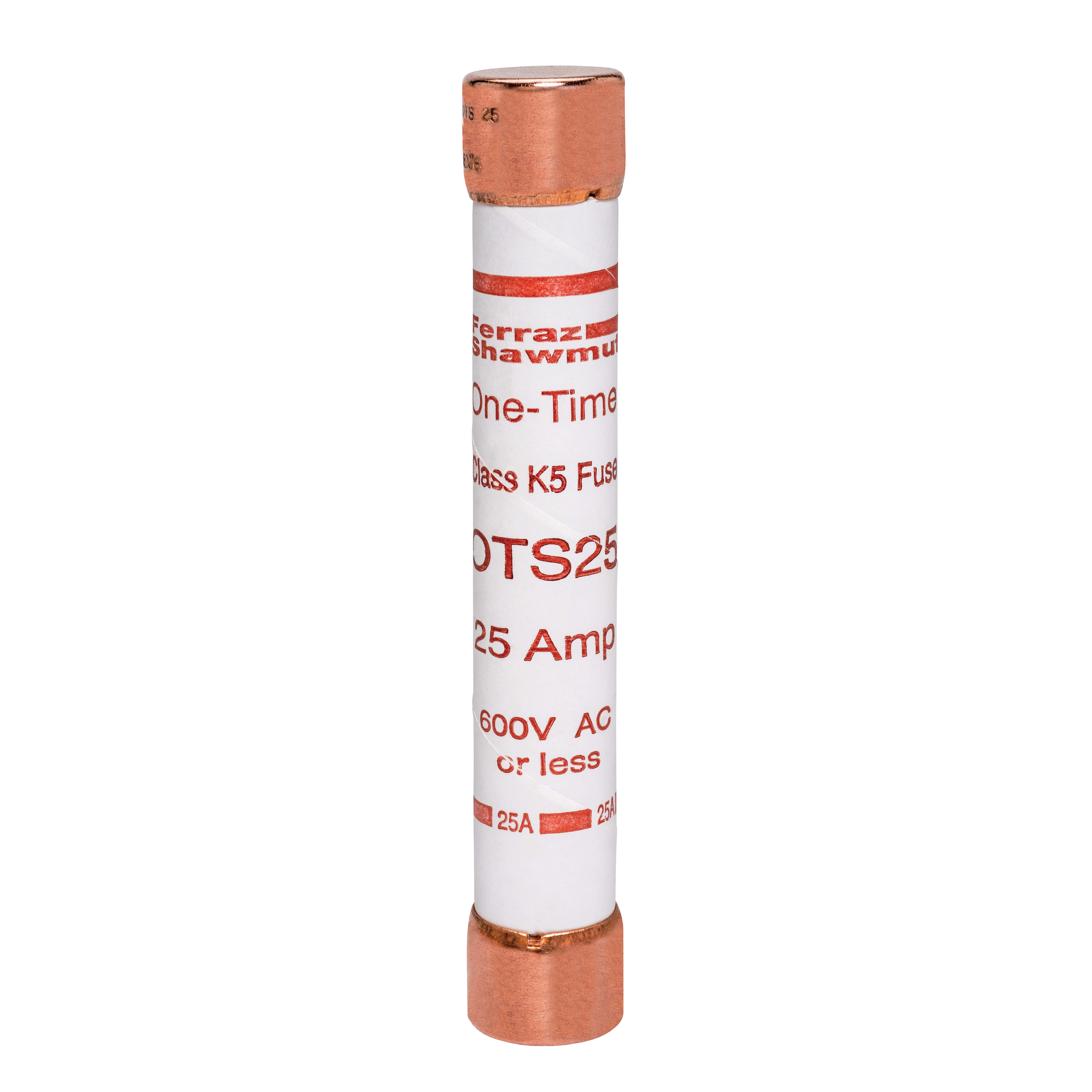 MERSEN - 600V 25A 5X13/16 K5 FUSE