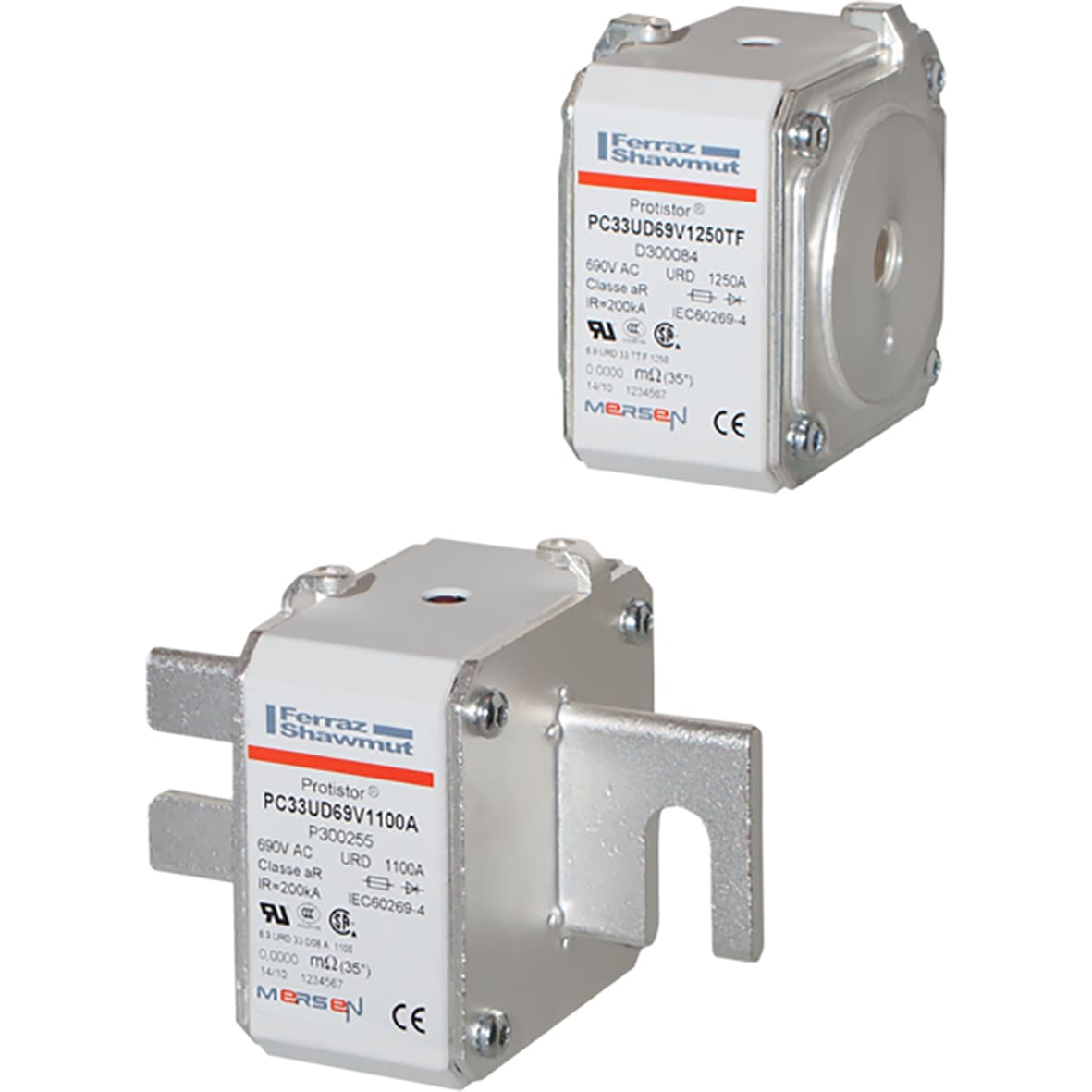 MERSEN - FUS. PSC TAGLIA 33 700VAC DIN80 1250A