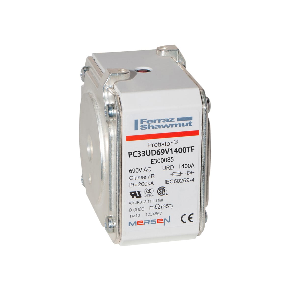 MERSEN - FUS. PSC TAGLIA 33 500-700VAC URD TTF 14 E300085