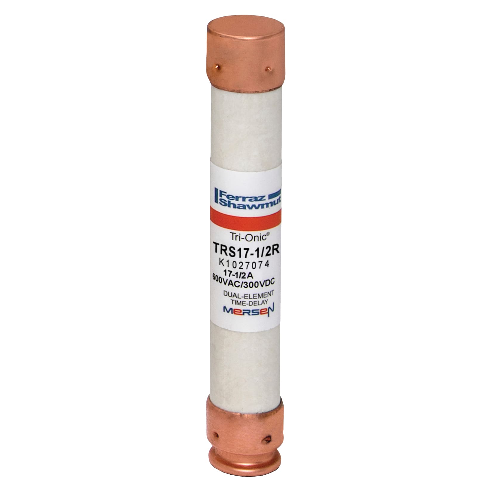 MERSEN - FUS. TRS 600V (CLASSE RK5 TD) 17-1/2A TRS17-1/2R