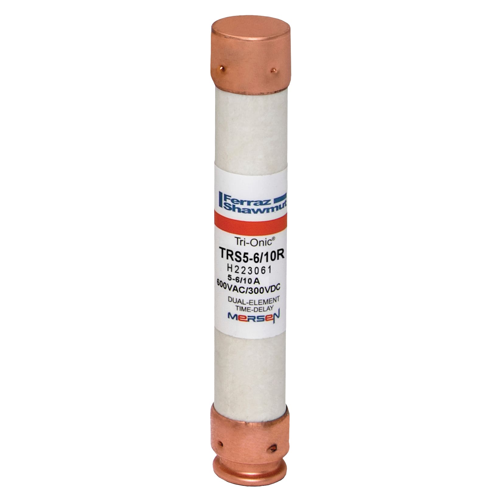 MERSEN - FUS. TRS 600V (CLASSE RK5 TD) 5-6/10A TRS5-6/10R