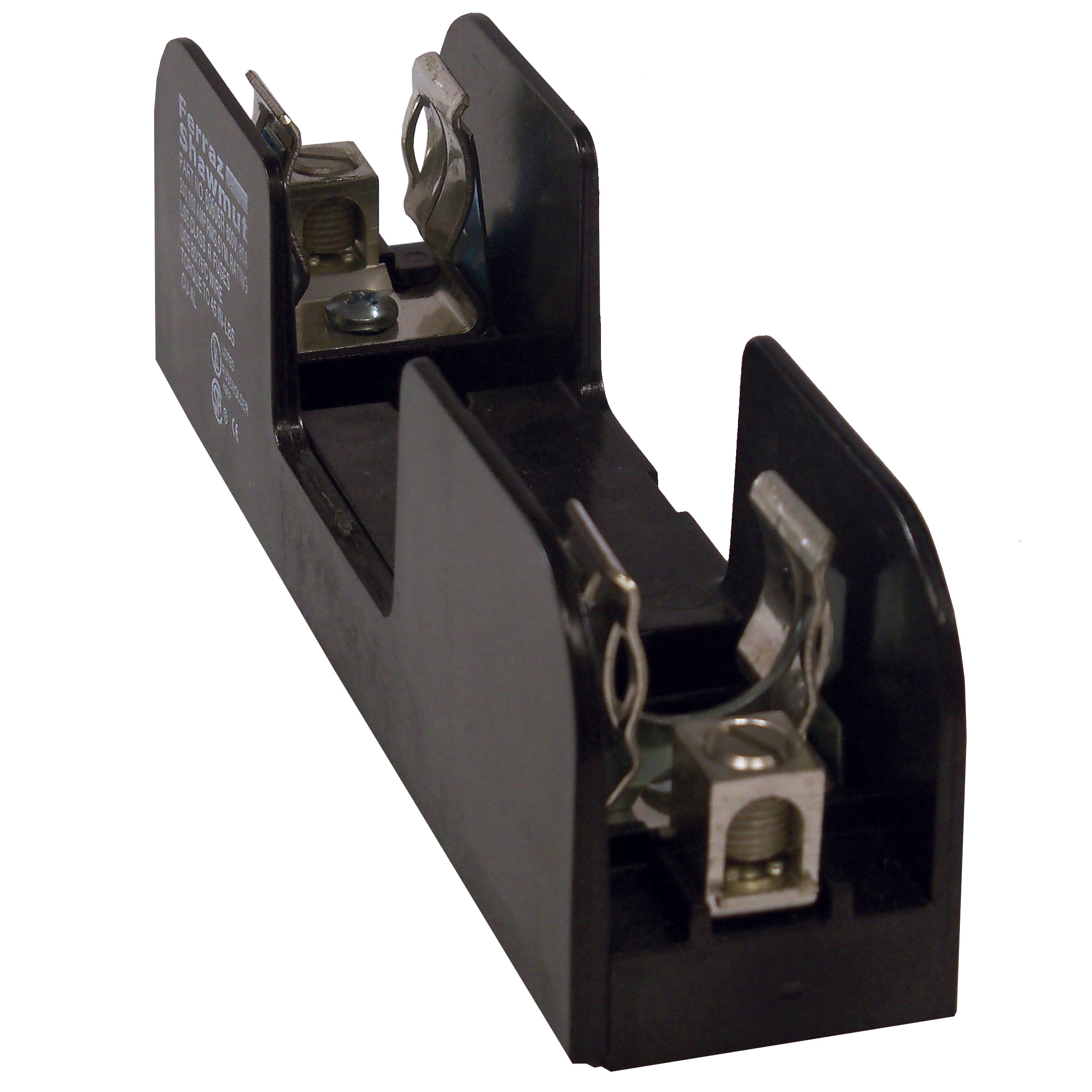 MERSEN - Blocco fusibili 600VAC/DC Classe R 60A 1P Box con staffa di serraggio rinforzata