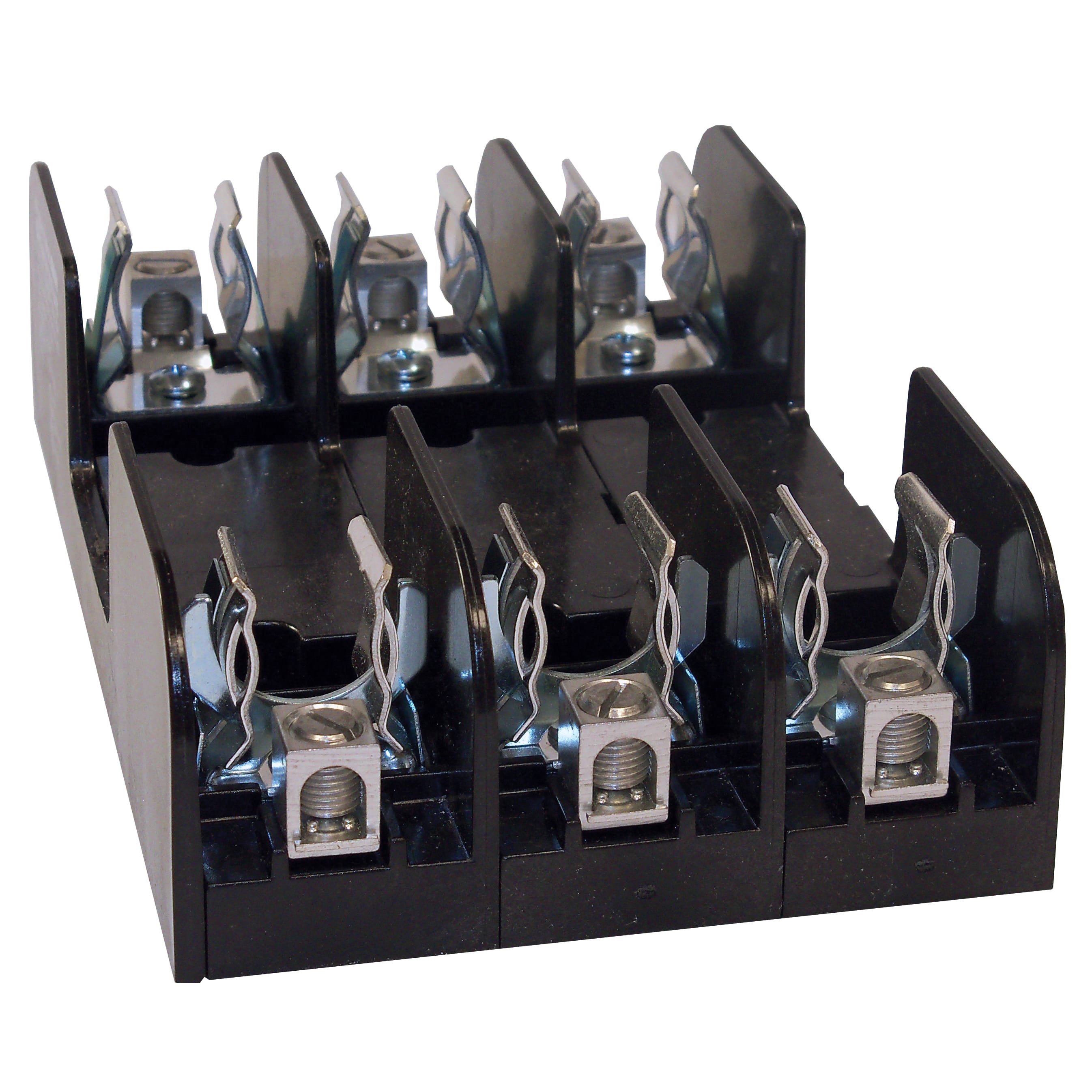 MERSEN - Blocco fusibili 600VAC/DC Classe R 60A 3P Box con staffa di serraggio rinforzata