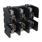 MERSEN - Blocco fusibili 600VAC/DC Classe T 60A 3P Box con staffa di serraggio rinforzata