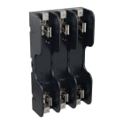 MERSEN - Blocco fusibili 600V AC/DC Classe R 100A 3P Box con staffa di serraggio rinforz.