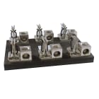MERSEN - Blocco fusibili 600VAC 600VDC Classe J 200A 3 poli Clip laterale box