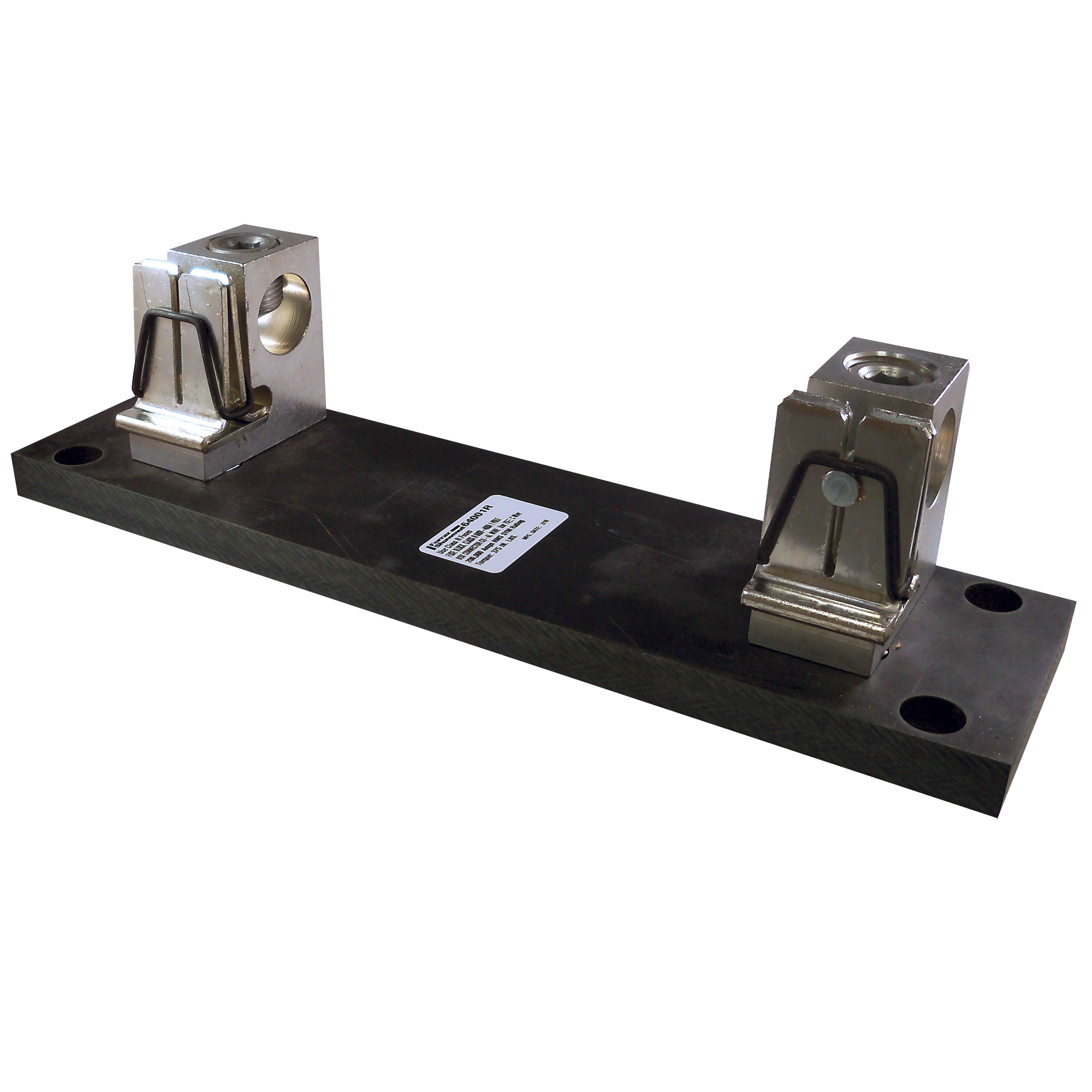 MERSEN - Blocco fusibili 600VAC 600VDC Classe R 400A 1 polo Clip laterale box