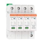 MERSEN - SPD Type 2, 40kA, Uc275V, 3+1 TT, 4 Poles, 4 Modules, Pluggable, Remote