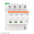 MERSEN - SPD Type 2, 40kA, Uc320V, 3+1 TT, 4 Poles, 4 Modules, Pluggable