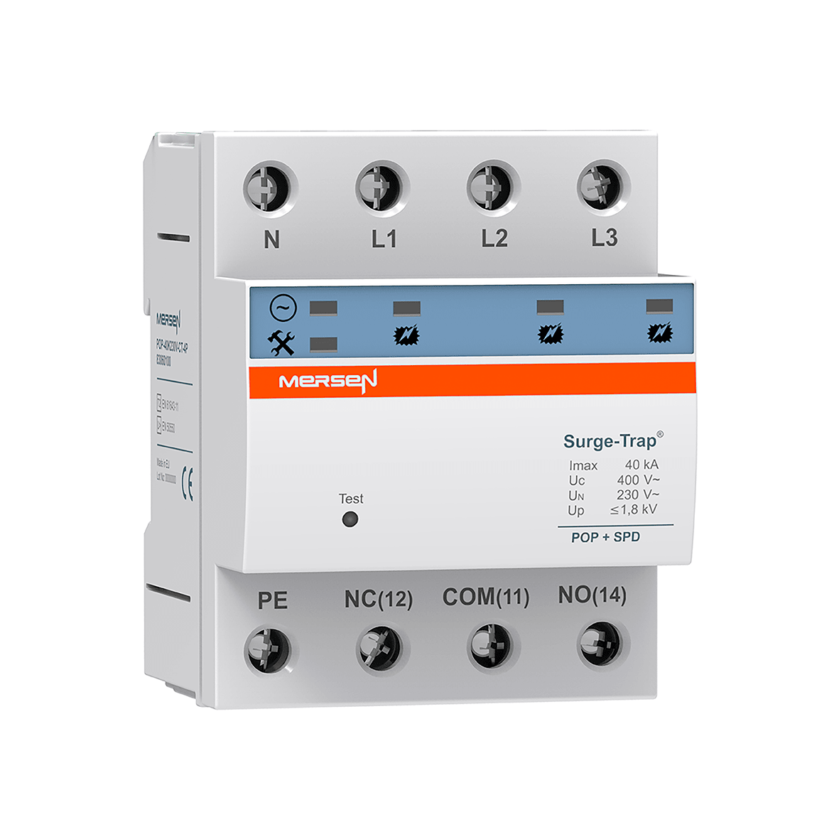 MERSEN - POP+SPD, T2, 40 kA Imax, 400V Uc