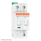 MERSEN - SPD Type 1+2, 12.5kA, Uc320V, 1+1 TT, 2 Poles, 2 Modules, Pluggable, Remote