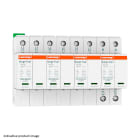 MERSEN - SPD Type 1+2, 25kA, Uc275V, 2+0 TNS, 4 Poles, 4 Modules, Pluggable