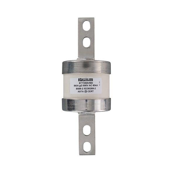 MERSEN - Fusibile BS IEC gG C2 690VAC 69V560A BTTM Targhetta imbullonata centrale