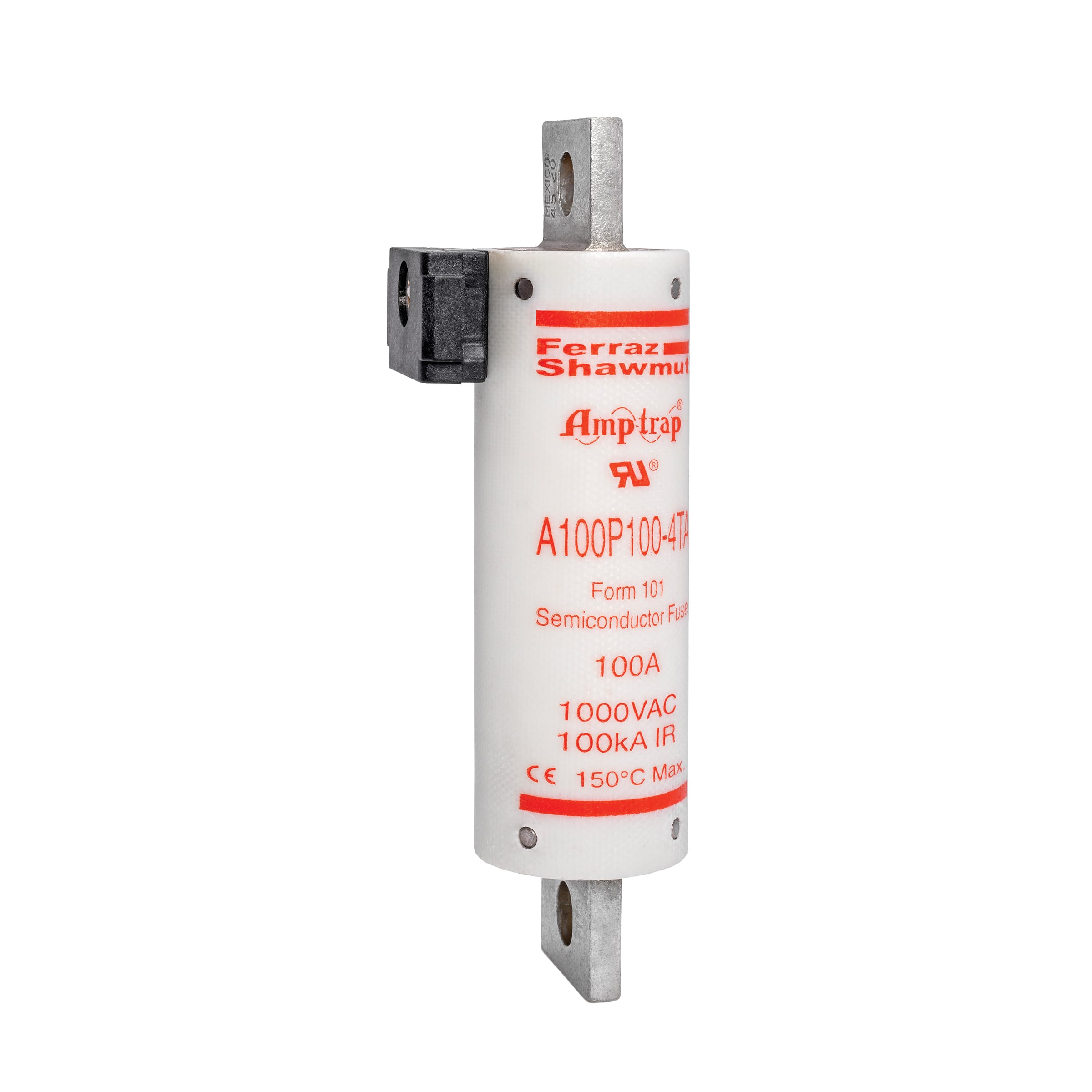 MERSEN - Fusibile ad alta velocità A100P 1000VAC 750VDC 100A Imbullonato Coltello Ind. TA