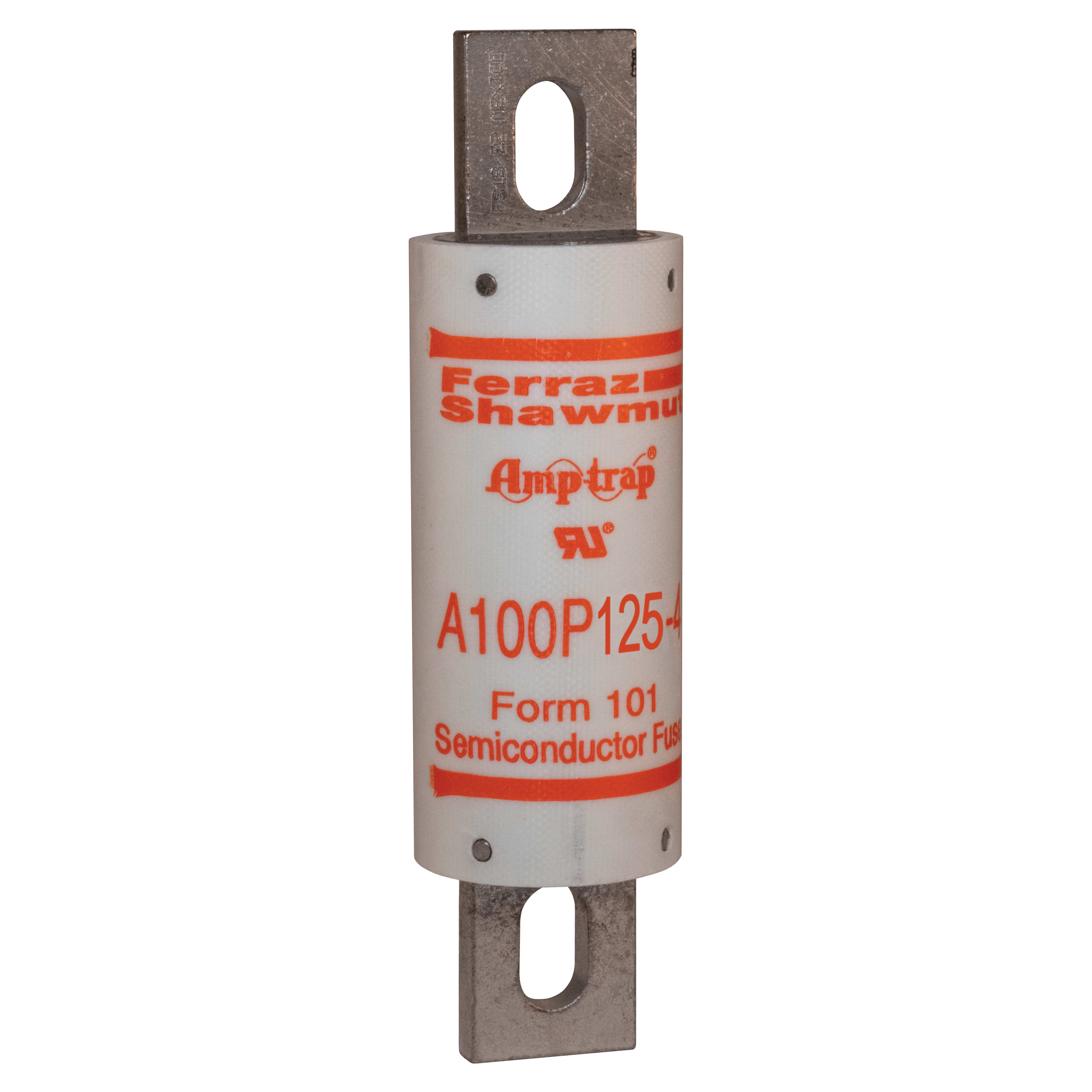 MERSEN - Fusibile ad alta velocità A100P 1000VAC 750VDC 125A Imbullonato Coltello