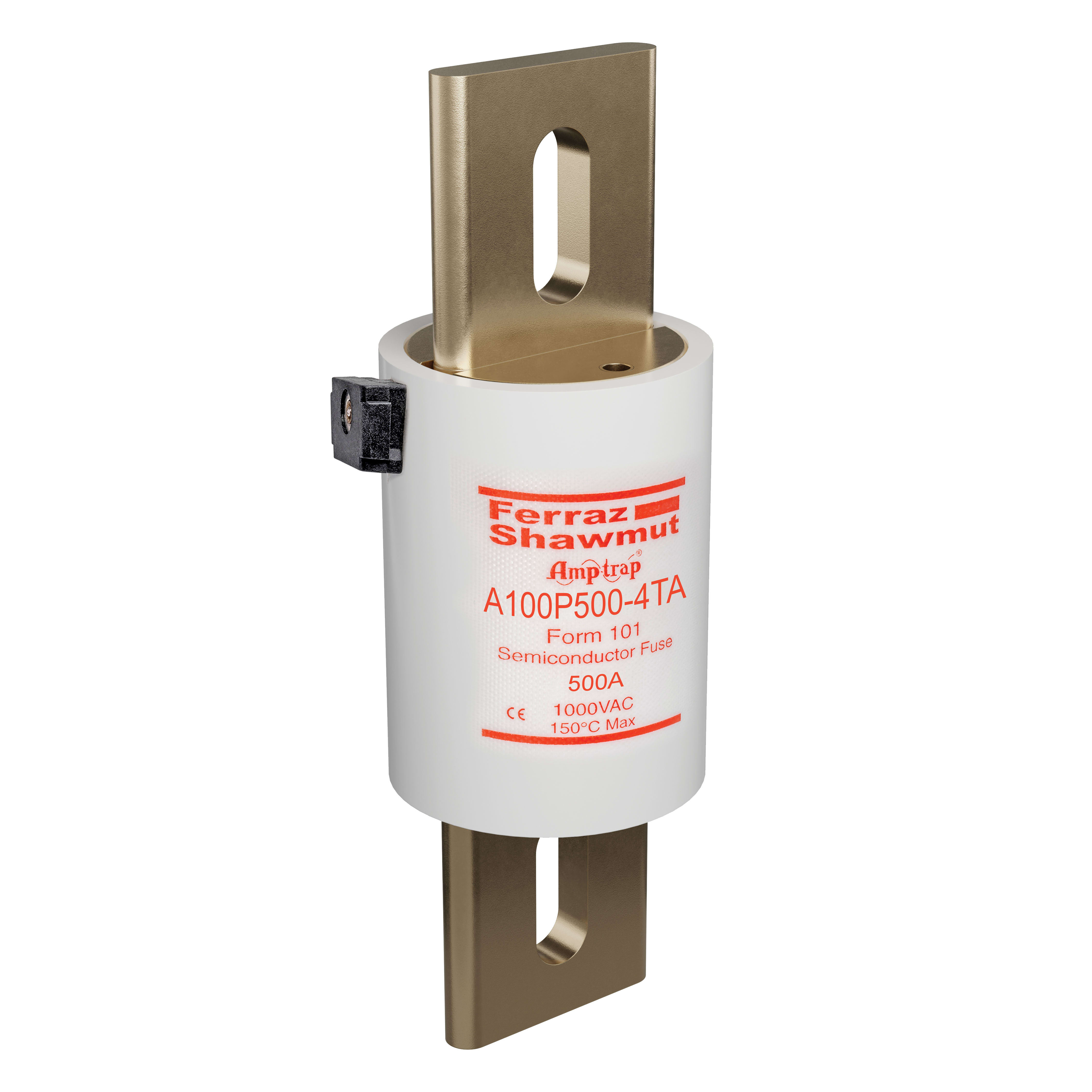 MERSEN - Fusibile ad alta velocità A100P 1000VAC 750VDC 500A Imbullonato Coltello Ind. TA