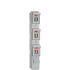 MERSEN - Sezionatore sottocarico NH t.2 400A 3x1 polo Sistema Bus Bar 185mm Terminale a V