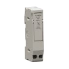 MERSEN - Portafusibili 8x32 CEI 400VAC 1 polo+N Compatto Montaggio su guida DIN IP20