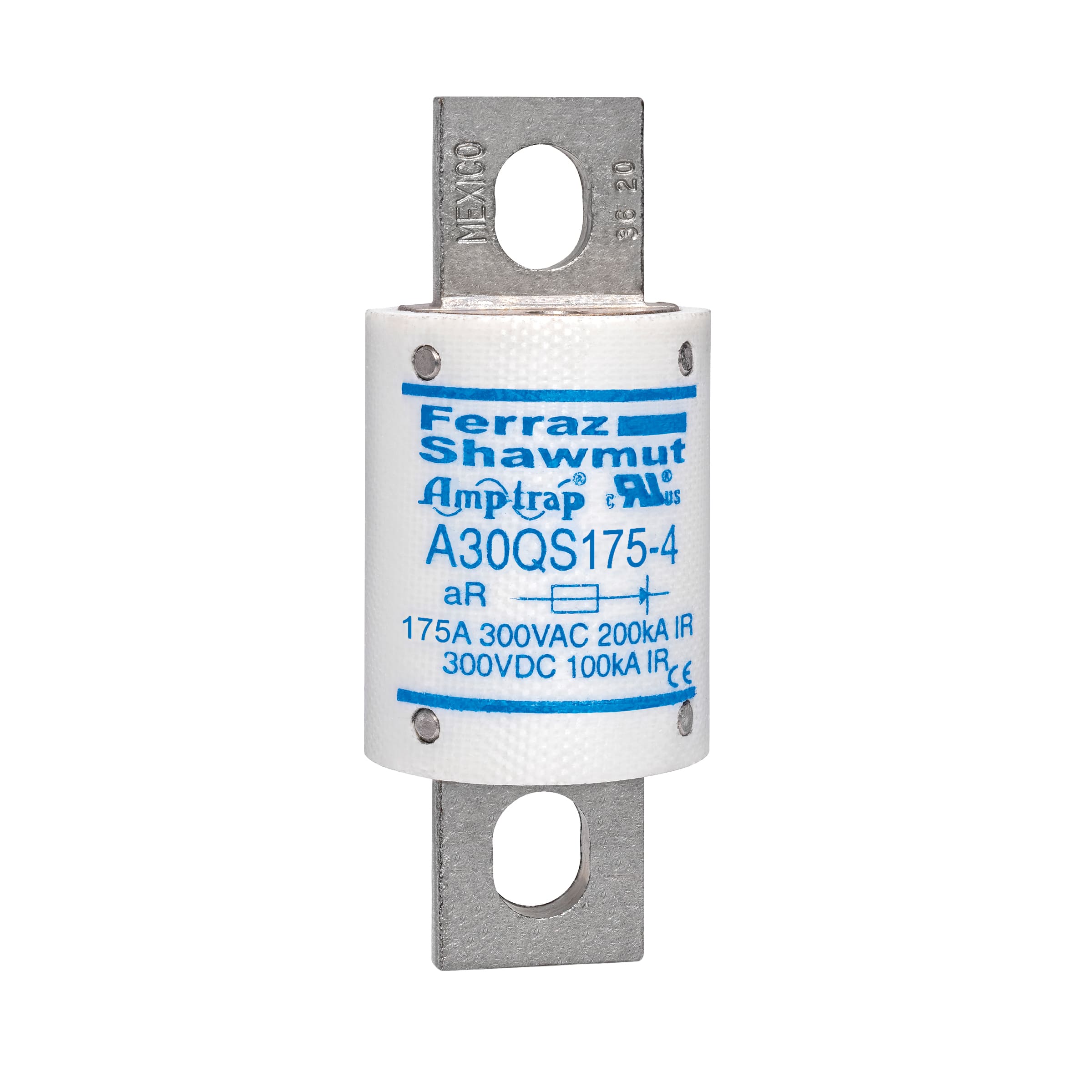 MERSEN - Fusibile ad alta velocità Amp-Trap® A30QS 300VAC 300VDC 175A Coltello