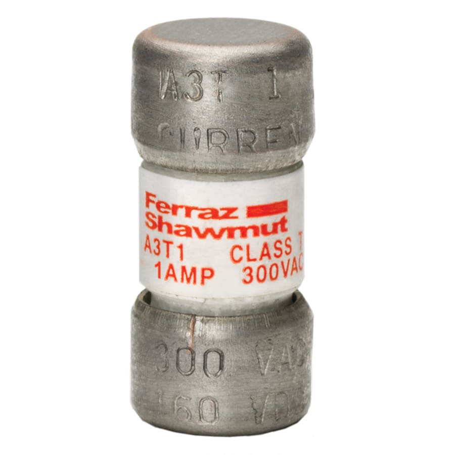 MERSEN - Fusibile A3T - Classe T - Ad azione rapida 300VAC 160VDC 1A Cilindrico