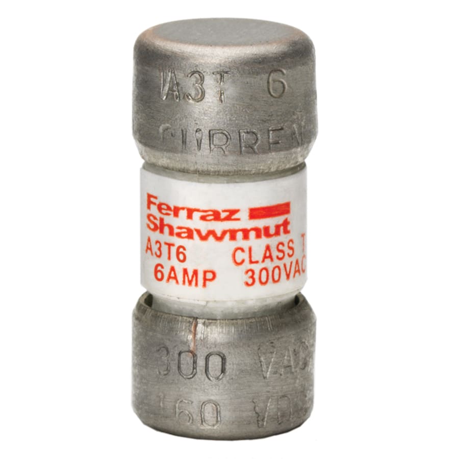 MERSEN - Fusibile A3T - Classe T - Ad azione rapida 300VAC 160VDC 6A Cilindrico