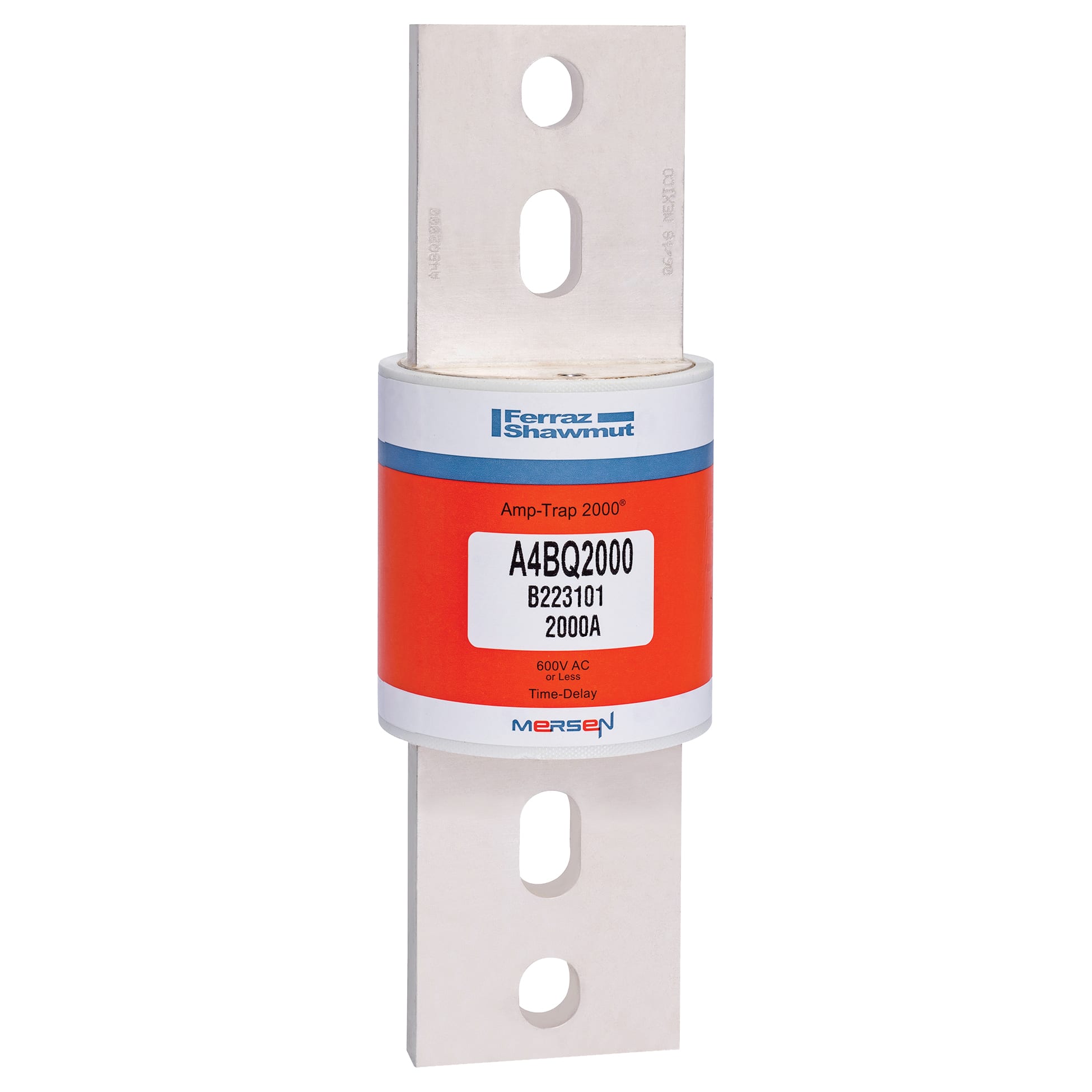 MERSEN - Fusibile A4BQ - Classe L - Ritardati 600VAC 500VDC 2000A Coltello