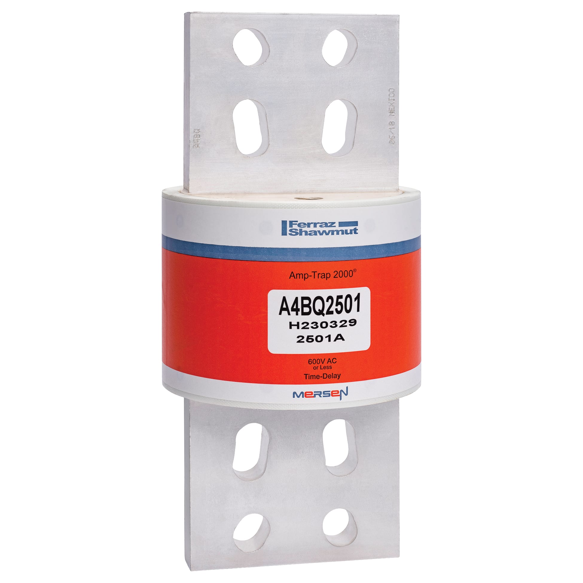 MERSEN - Fusibile A4BQ - Classe L - Ritardati 600VAC 500VDC 2501A Coltello