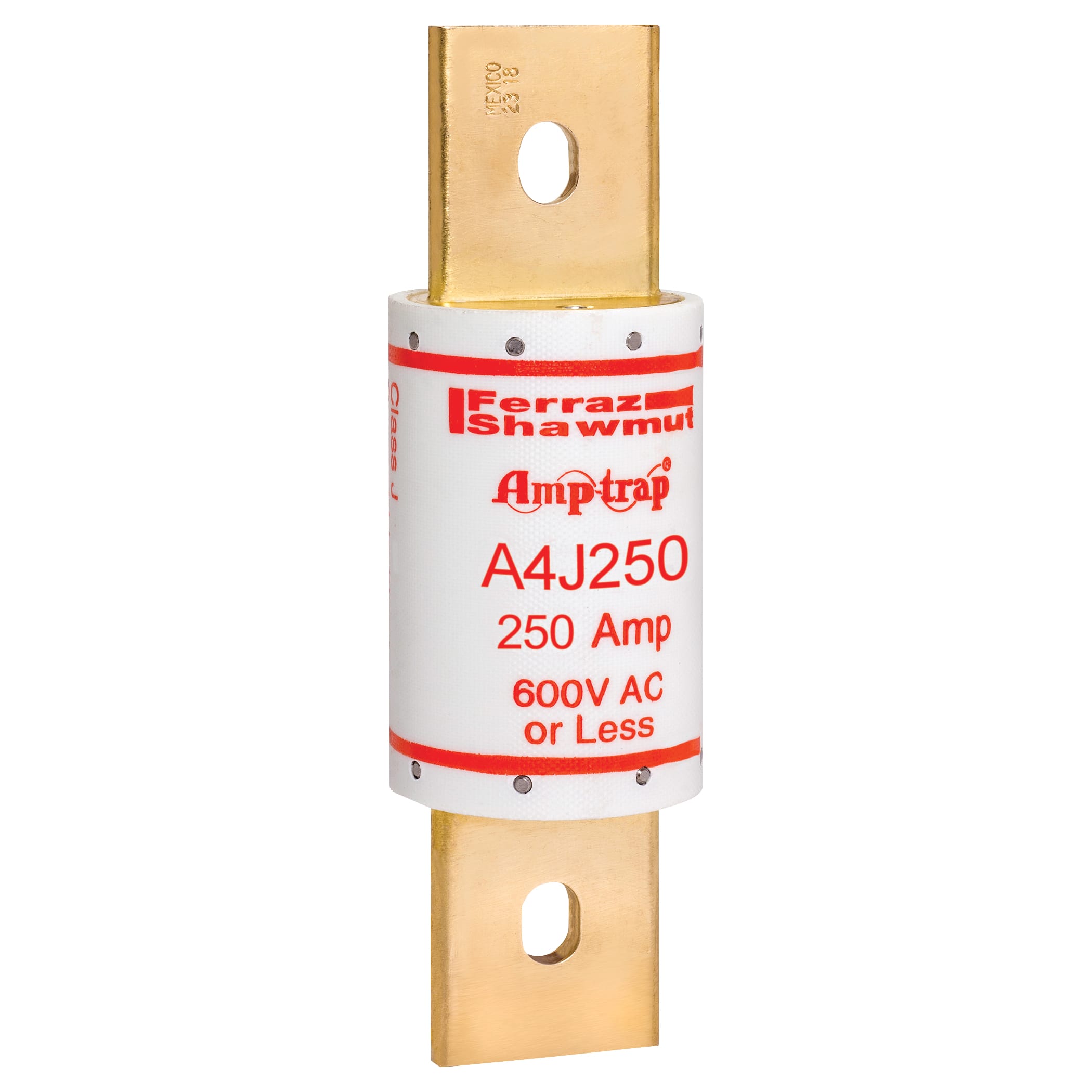 MERSEN - Fusibile A4J - Classe J - Ad azione rapida 600VAC 300VDC 250A Coltello