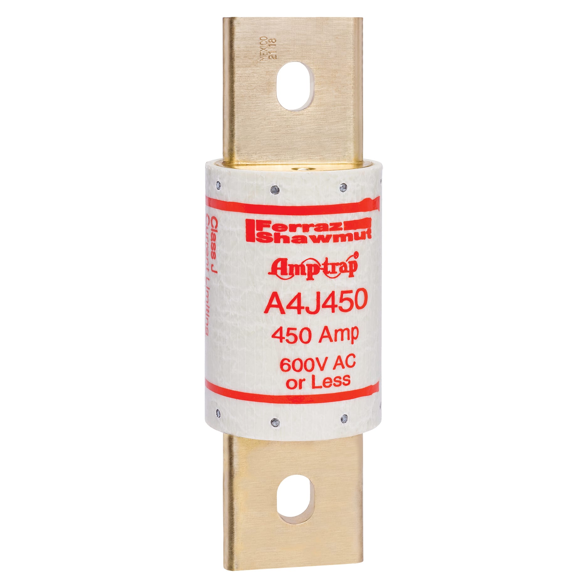 MERSEN - Fusibile A4J - Classe J - Ad azione rapida 600VAC 300VDC 450A Coltello