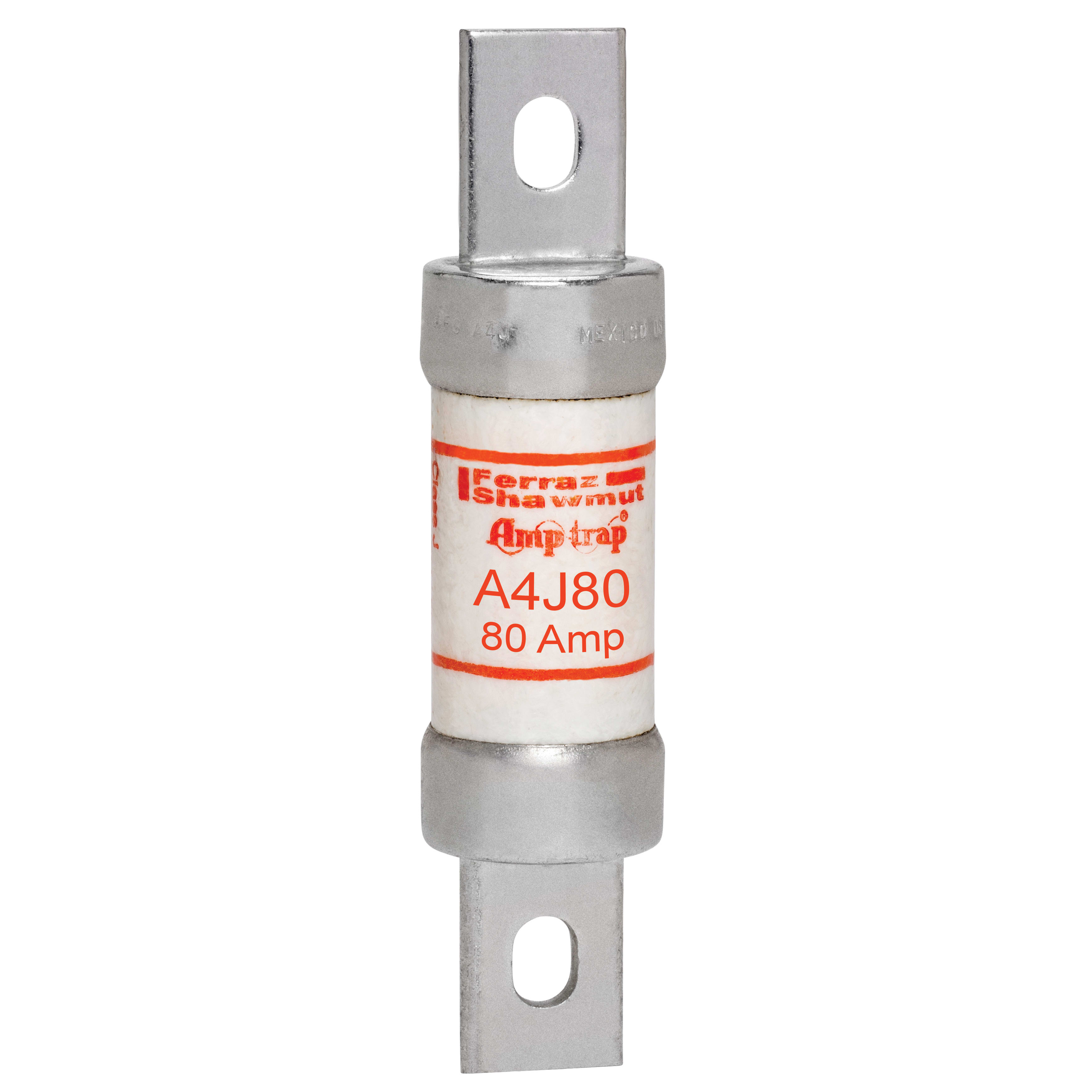 MERSEN - Fusibile A4J - Classe J - Ad azione rapida 600VAC 300VDC 80A Coltello