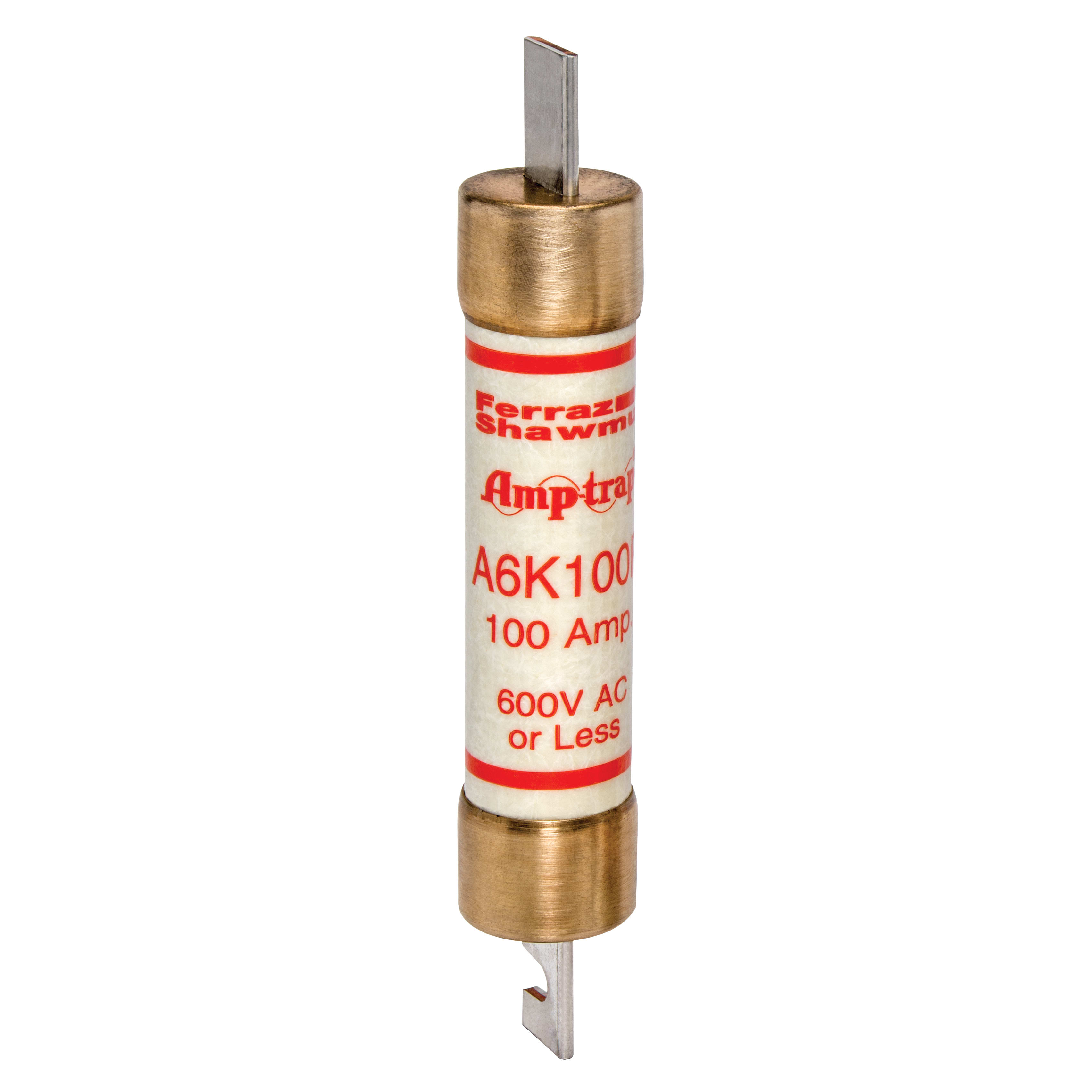 MERSEN - Fusibile A6K-R - Classe RK1 - Ad azione rapida 600VAC 300VDC 100A Coltello