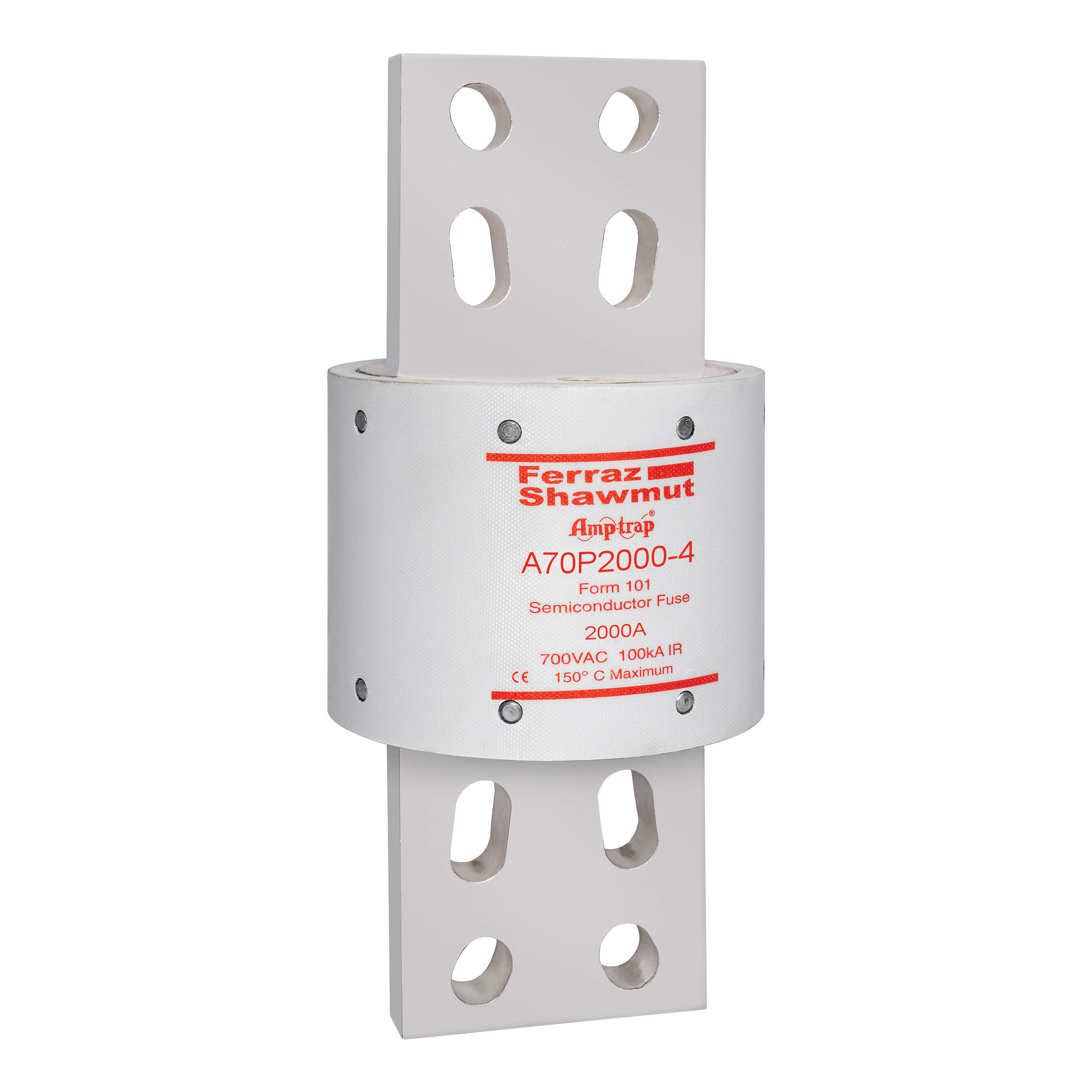 MERSEN - Fusibile ad alta velocità A70P 700VAC 650VDC 2000A Imbullonato Coltello