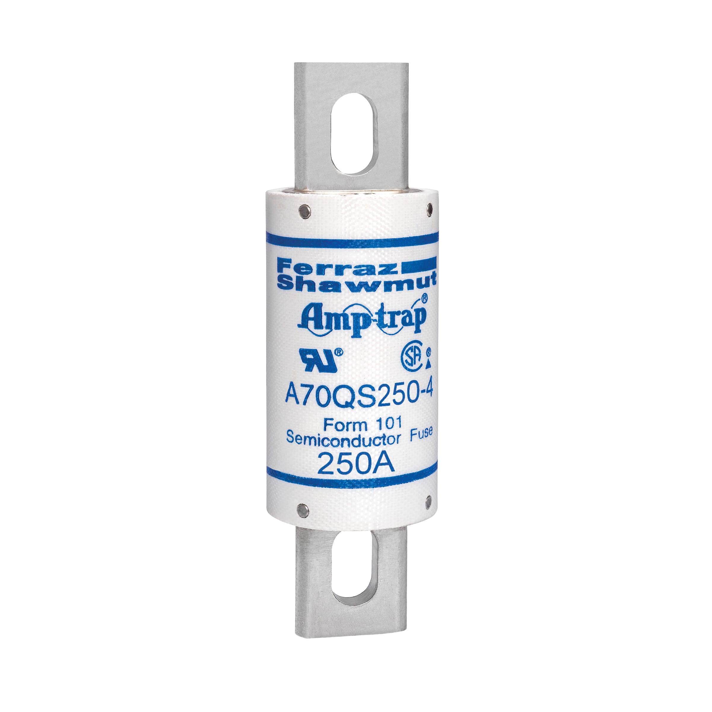 MERSEN - Fusibile ad alta velocità A70QS 700VAC 700VDC 250A Imbullonato Coltello
