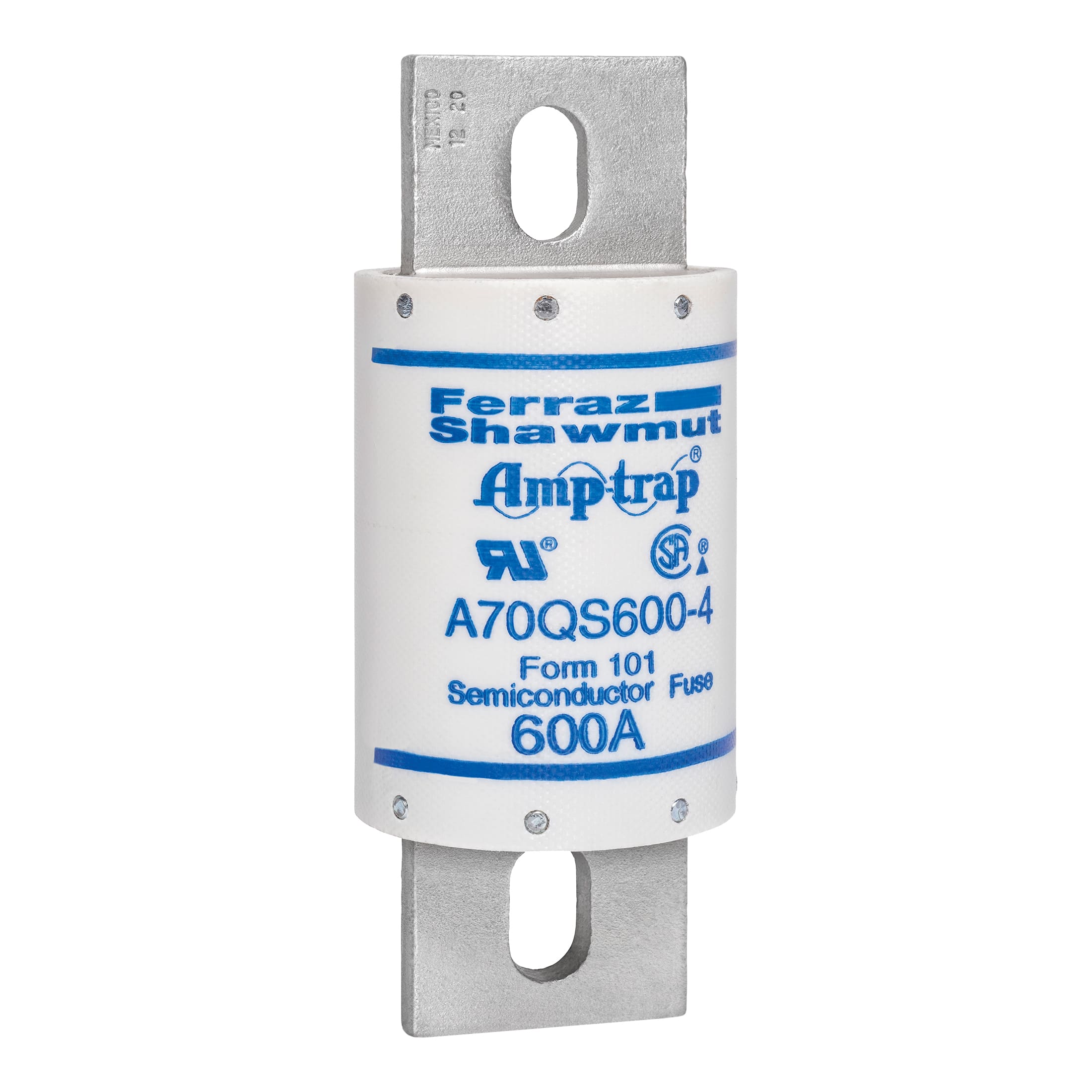 MERSEN - Fusibile ad alta velocità A70QS 700VAC 700VDC 600A Imbullonato Coltello