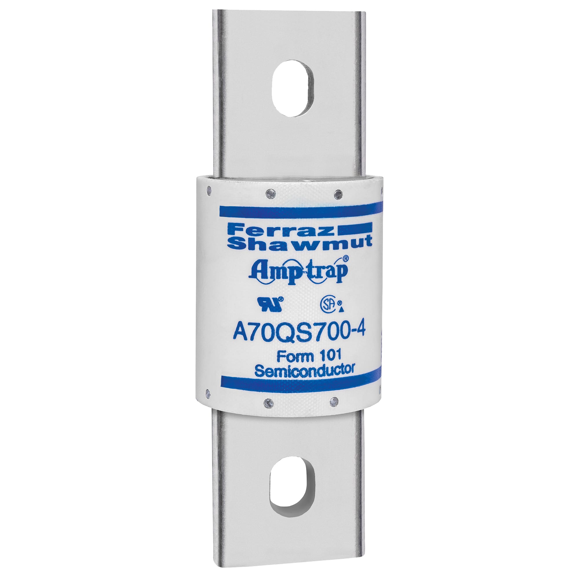 MERSEN - Fusibile ad alta velocità A70QS 700VAC 700VDC 700A Imbullonato Coltello
