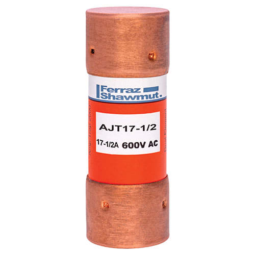 MERSEN - Fusibile AJT - Classe J - Ritardati 600VAC 400VDC 17.5A Cilindrico SmartSpot®