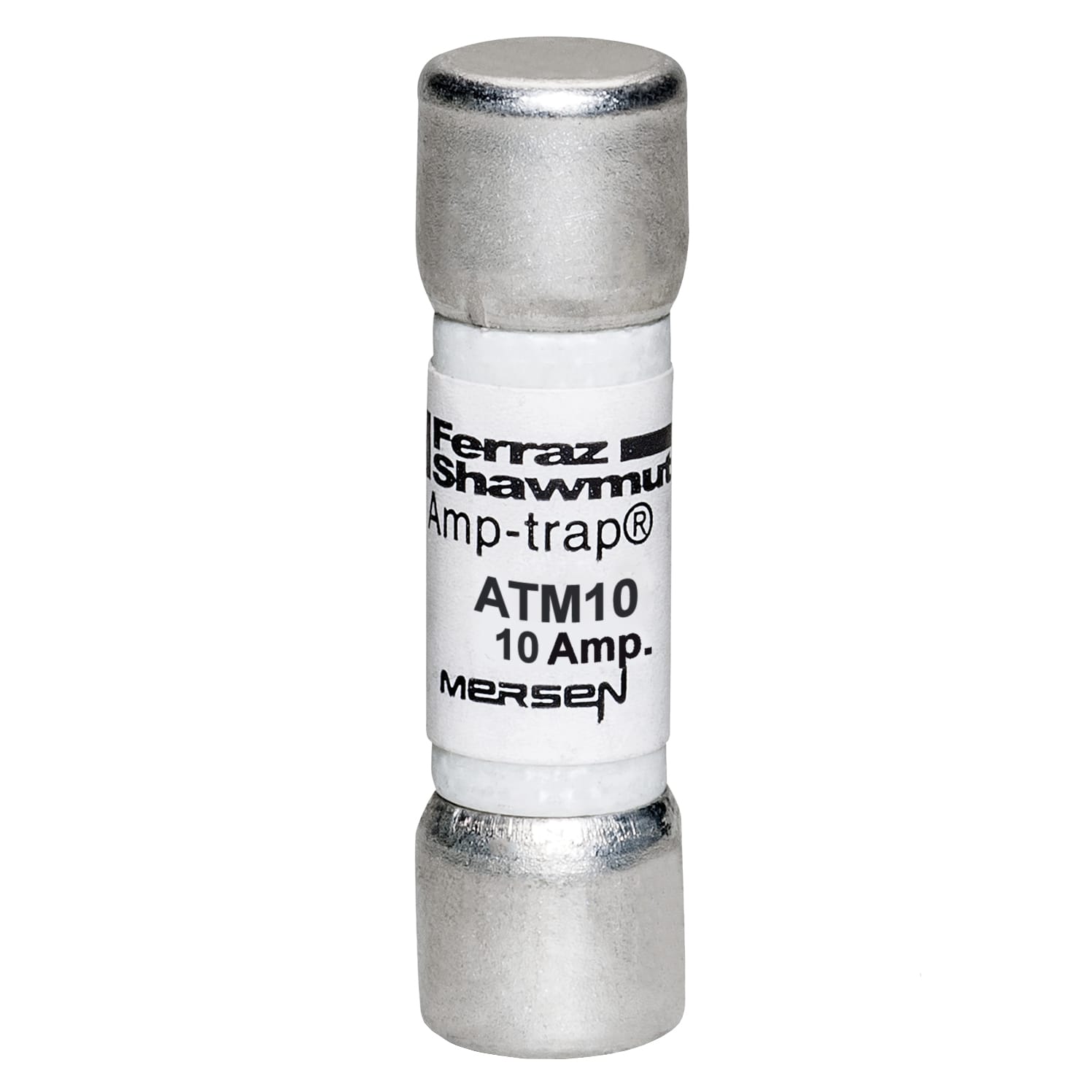 MERSEN - Fusibile ATM - Midget - Ad azione rapida 600VAC 600VDC 10A Cilindrico Amp-Trap®
