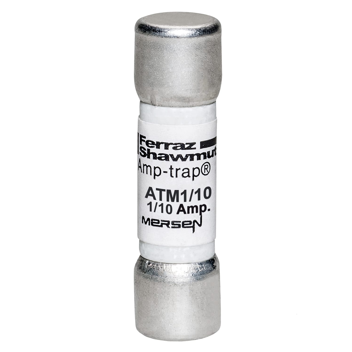 MERSEN - Fusibile ATM - Midget - Ad azione rapida 600VAC 600VDC 0.1A Cilindrico