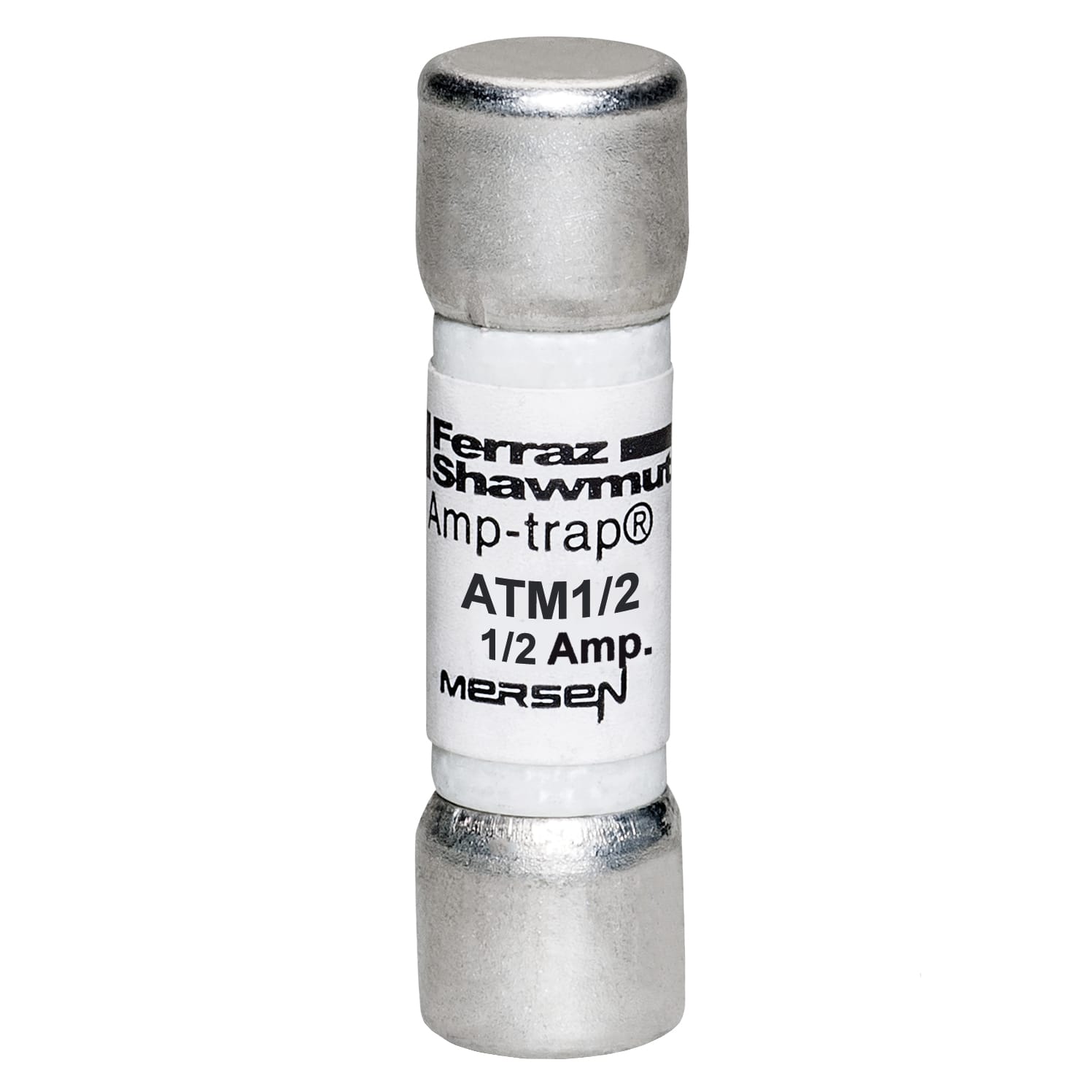 MERSEN - Fusibile ATM - Midget - Ad azione rapida 600VAC 600VDC 0.5A Cilindrico