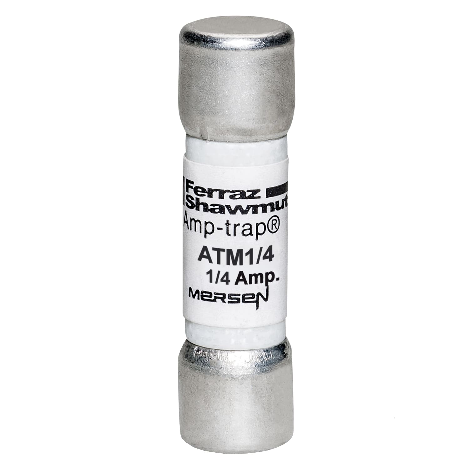 MERSEN - Fusibile ATM - Midget - Ad azione rapida 600VAC 600VDC 0.25A Cilindrico