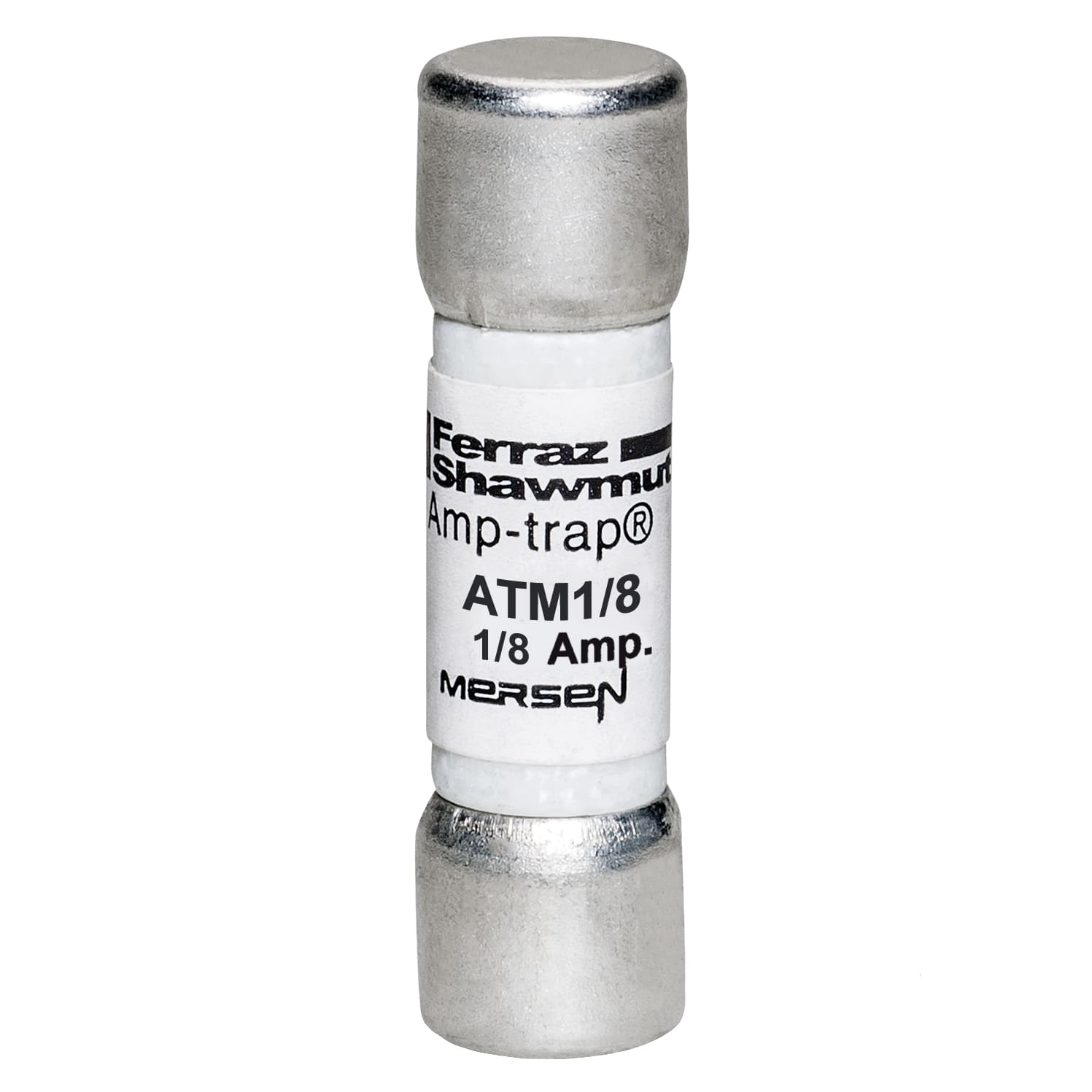 MERSEN - Fusibile ATM - Midget - Ad azione rapida 600VAC 600VDC 0.125A Cilindrico
