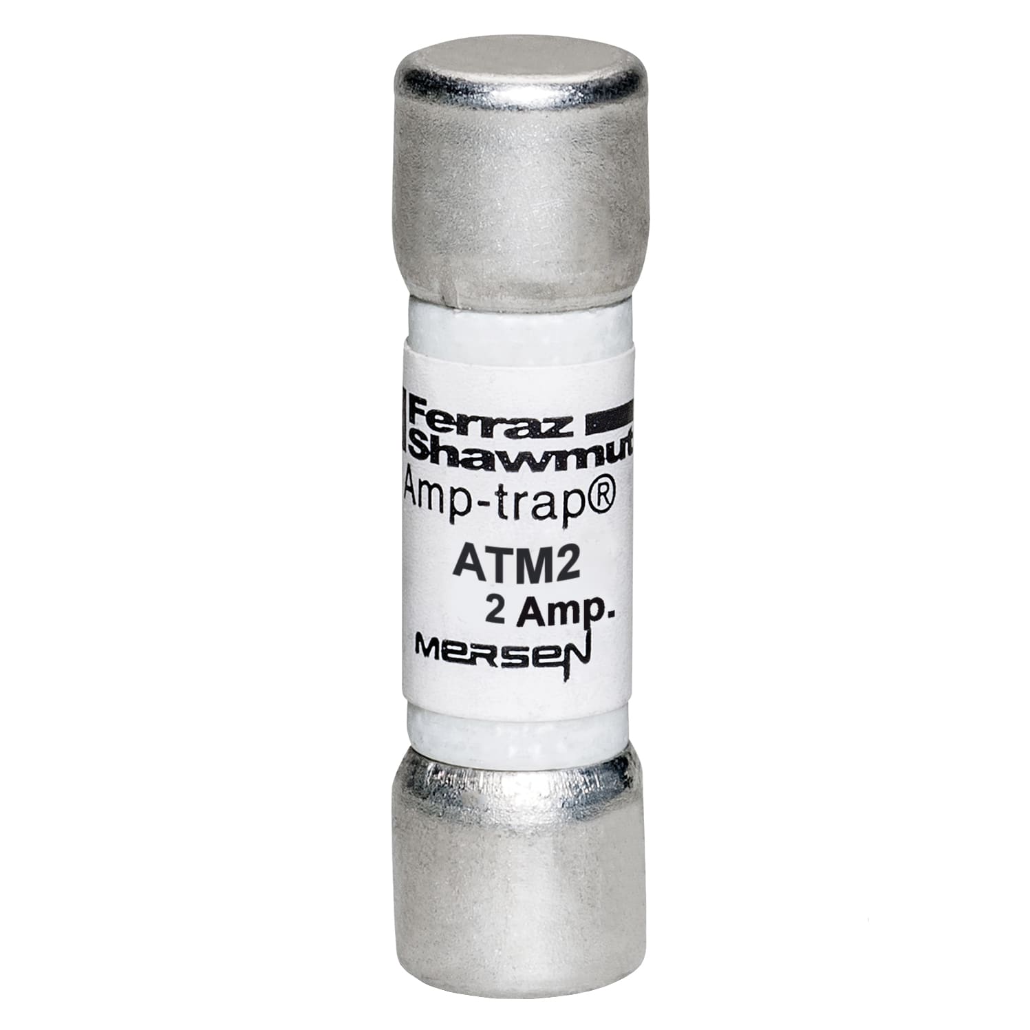 MERSEN - Fusibile ATM - Midget - Ad azione rapida 600VAC 600VDC 2A Cilindrico