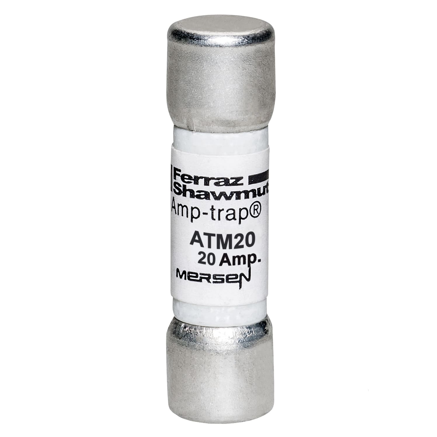 MERSEN - Fusibile ATM - Midget - Ad azione rapida 600VAC 600VDC 20A Cilindrico
