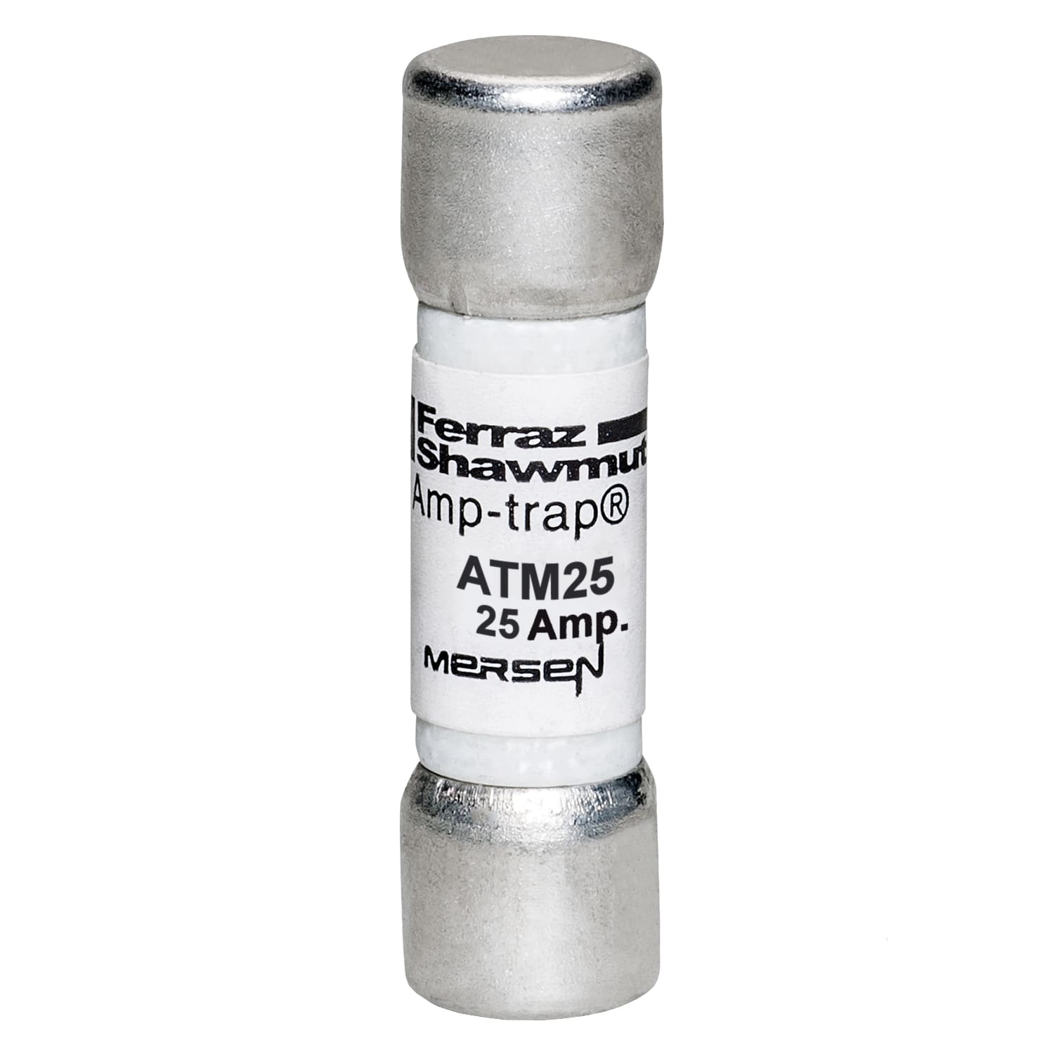 MERSEN - Fusibile ATM - Midget - Ad azione rapida 600VAC 600VDC 25A Cilindrico