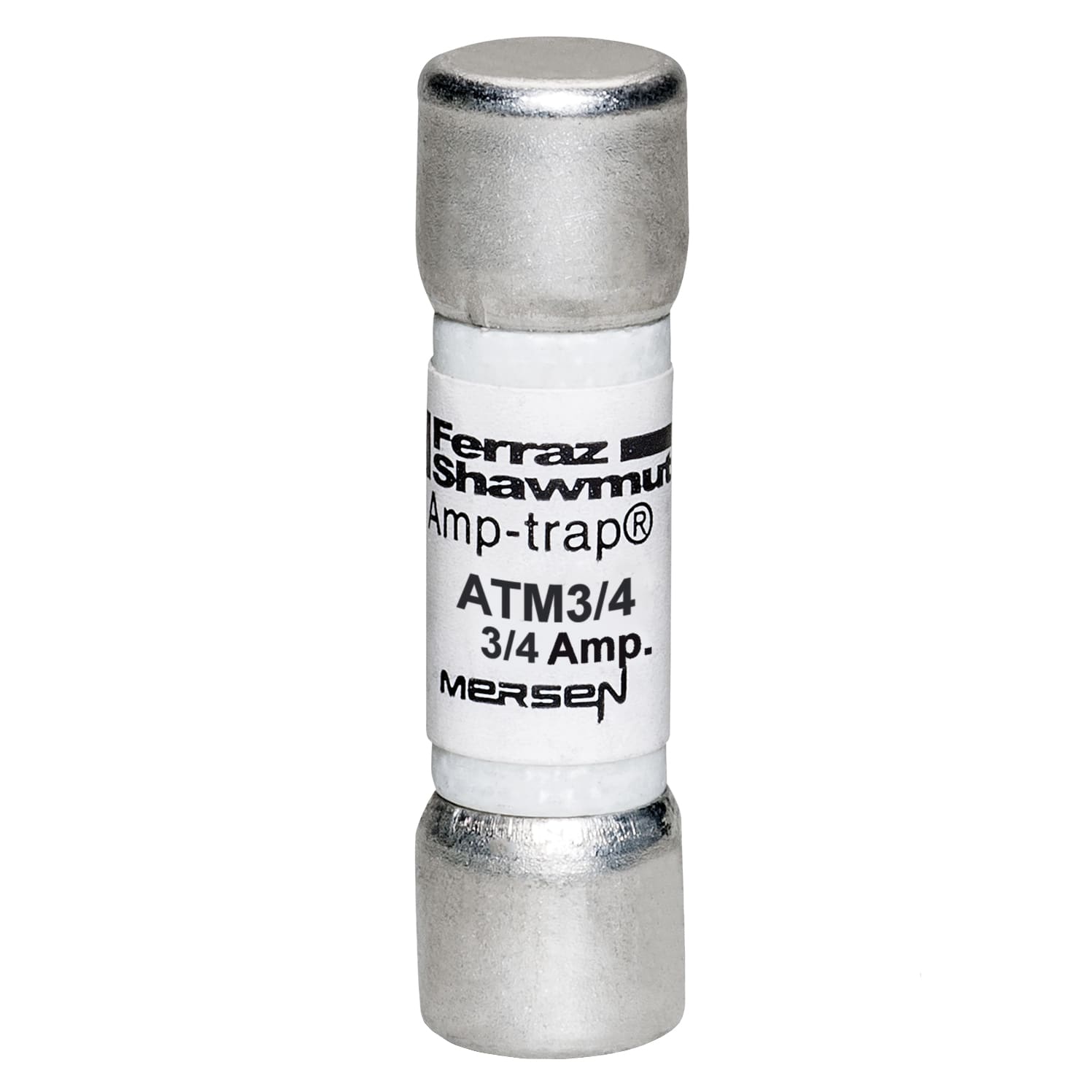 MERSEN - Fusibile ATM - Midget - Ad azione rapida 600VAC 600VDC 0.75A Cilindrico