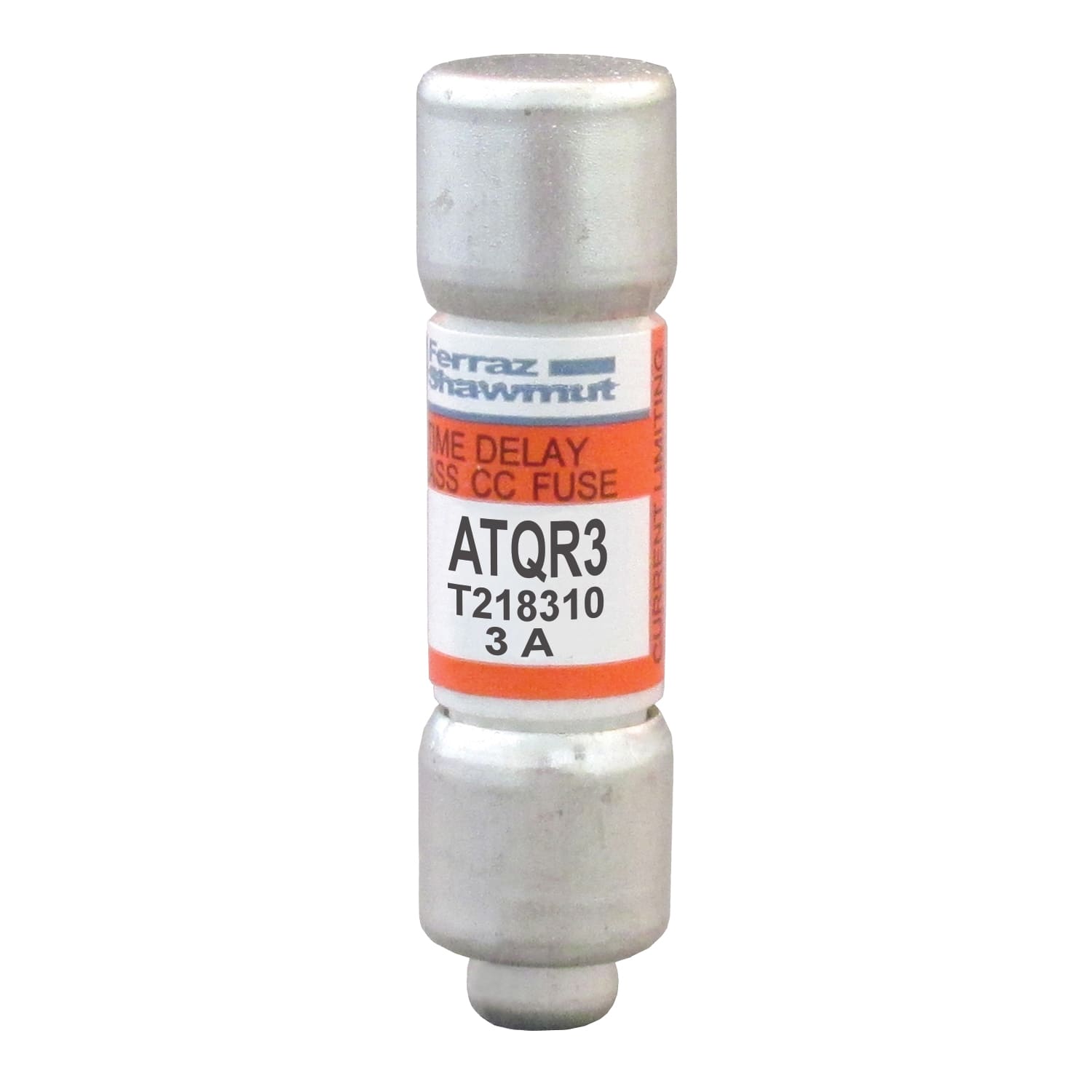 MERSEN - Fusibile ATQR - Classe CC - Ritardati 600VAC 300VDC 3A Cilindrico